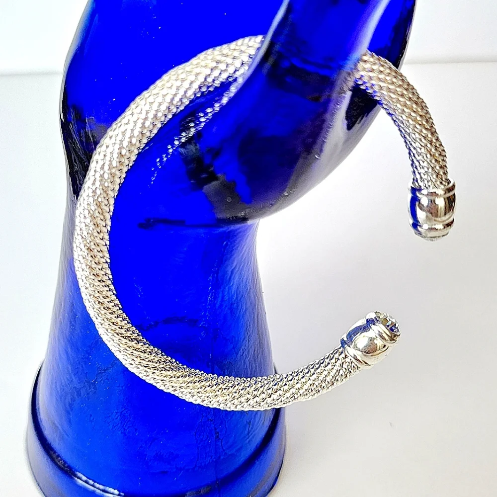 Twisted Mesh Bangle